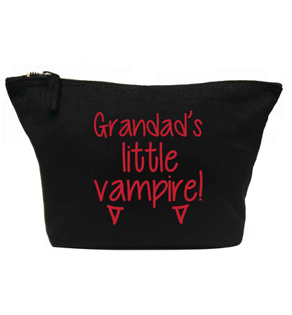 Grandad's little vampire | Makeup / wash bag