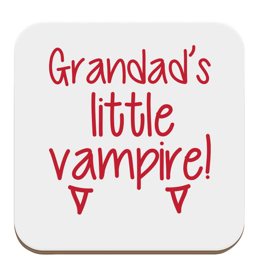Grandad's little vampire set of four coasters