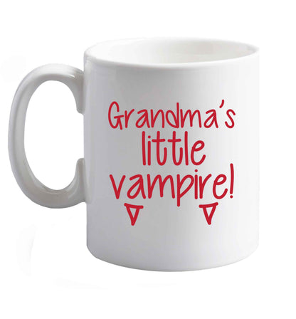10 oz Favourite Type Pan Pancake ceramic mug right handed