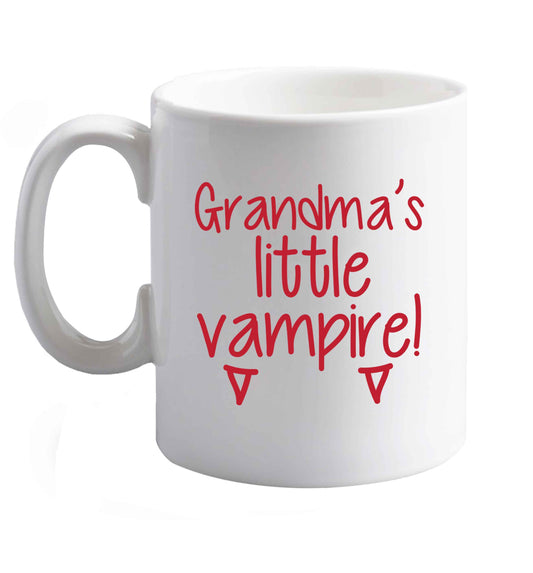 10 oz Favourite Type Pan Pancake ceramic mug right handed