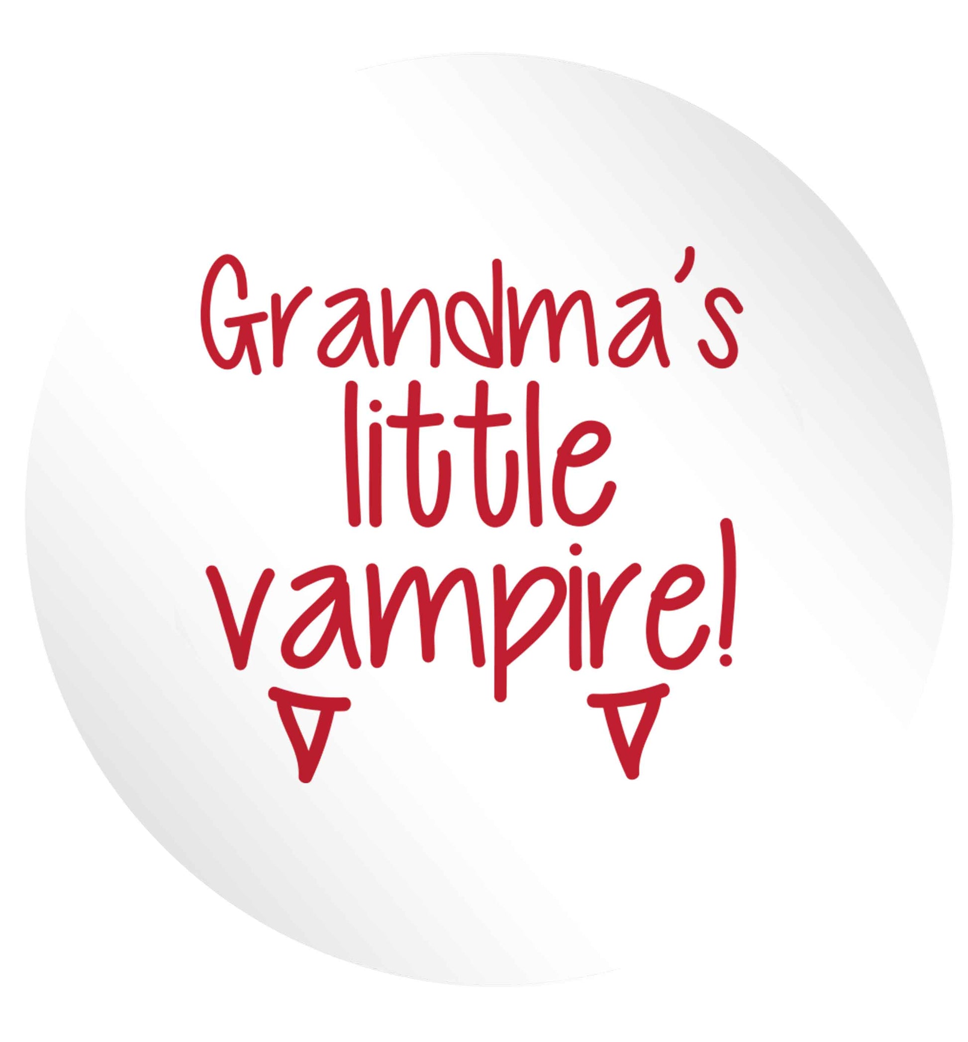 Grandma's little vampire 24 @ 45mm matt circle stickers