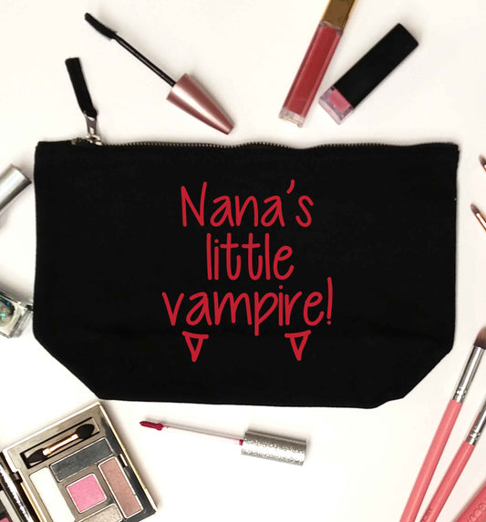Nana's little vampire black makeup bag
