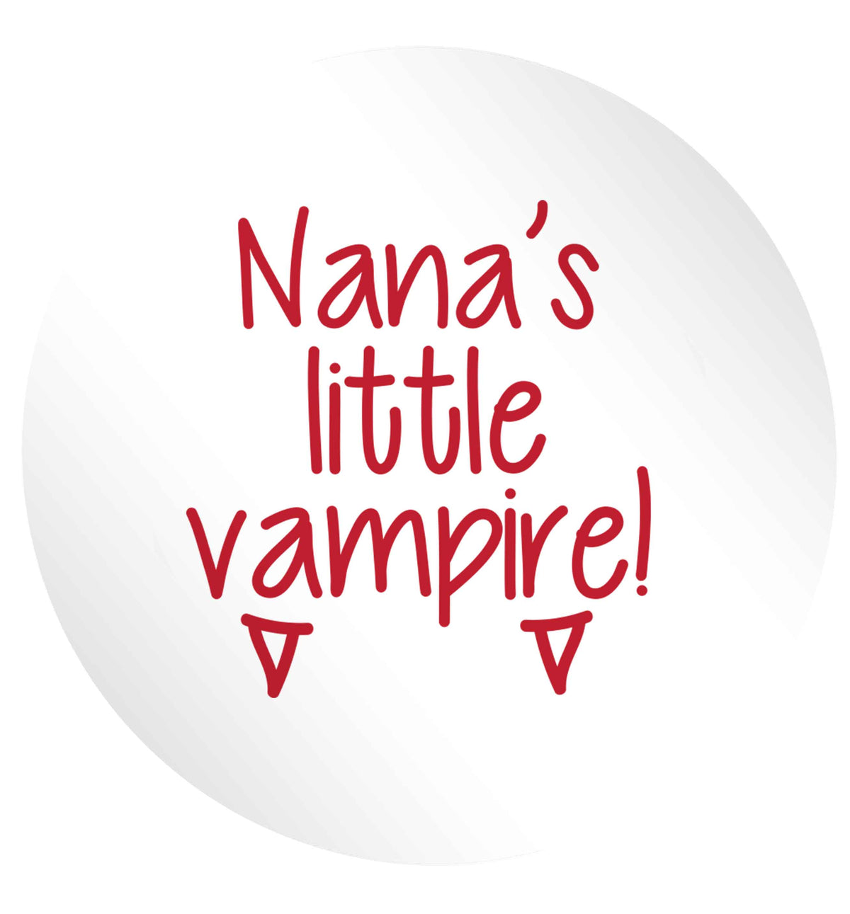 Nana's little vampire 24 @ 45mm matt circle stickers
