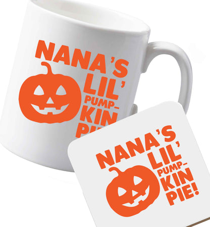 10 oz Ceramic mug and coaster Favourite Type Pan Pancake both sides