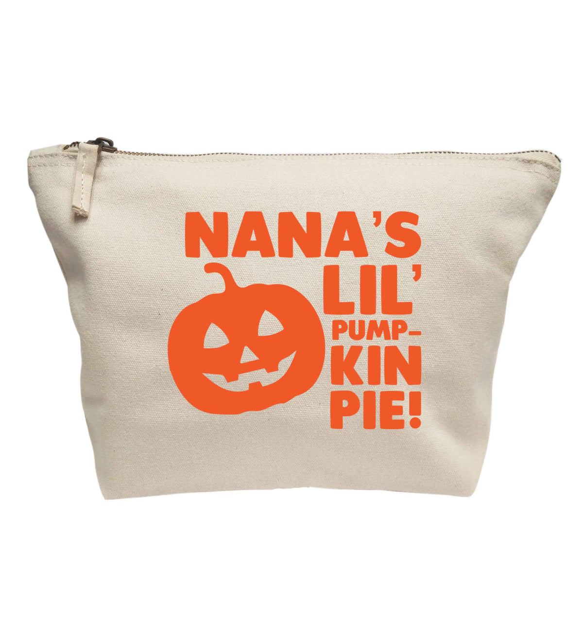 Nana's lil' pumpkin pie | Makeup / wash bag