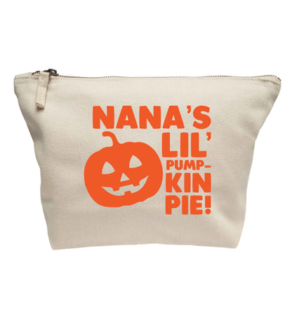 Nana's lil' pumpkin pie | Makeup / wash bag