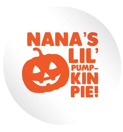 Nana's lil' pumpkin pie 24 @ 45mm matt circle stickers