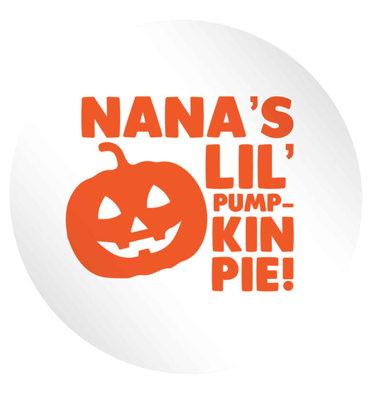 Nana's lil' pumpkin pie 24 @ 45mm matt circle stickers