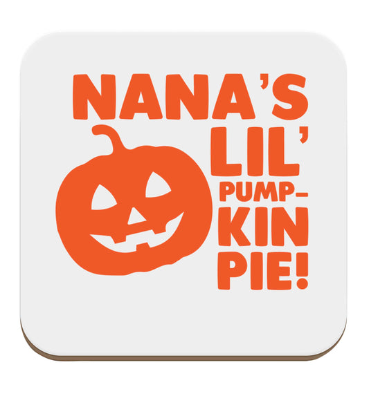 Nana's lil' pumpkin pie set of four coasters