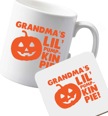 10 oz Ceramic mug and coaster Favourite Type Pan Pancake both sides