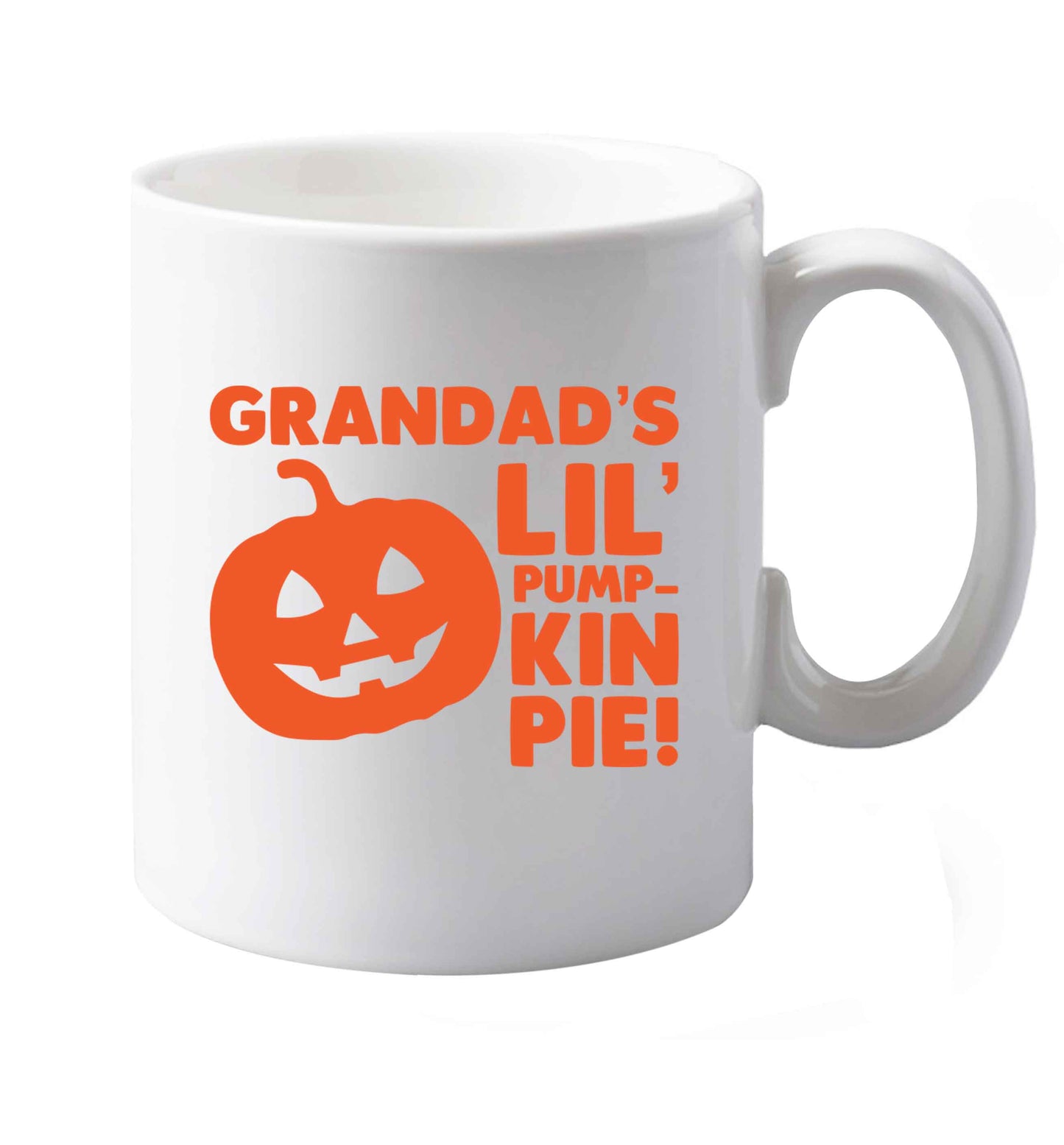 10 oz Favourite Type Pan Pancake ceramic mug both sides