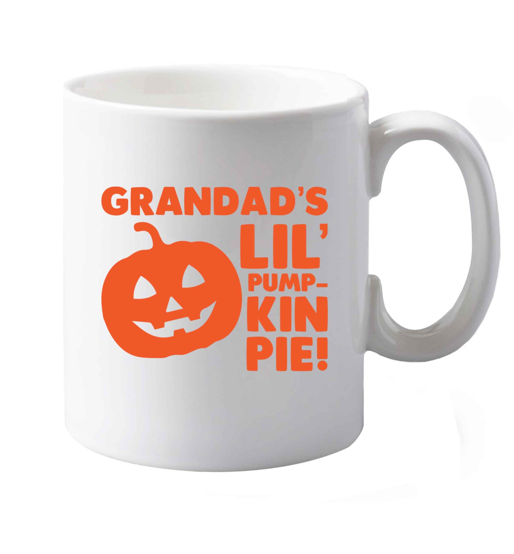 10 oz Favourite Type Pan Pancake ceramic mug both sides