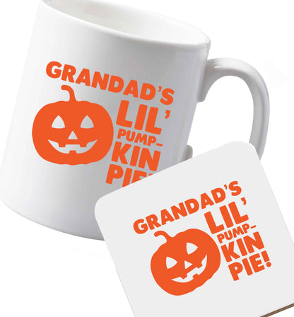 10 oz Ceramic mug and coaster Favourite Type Pan Pancake both sides