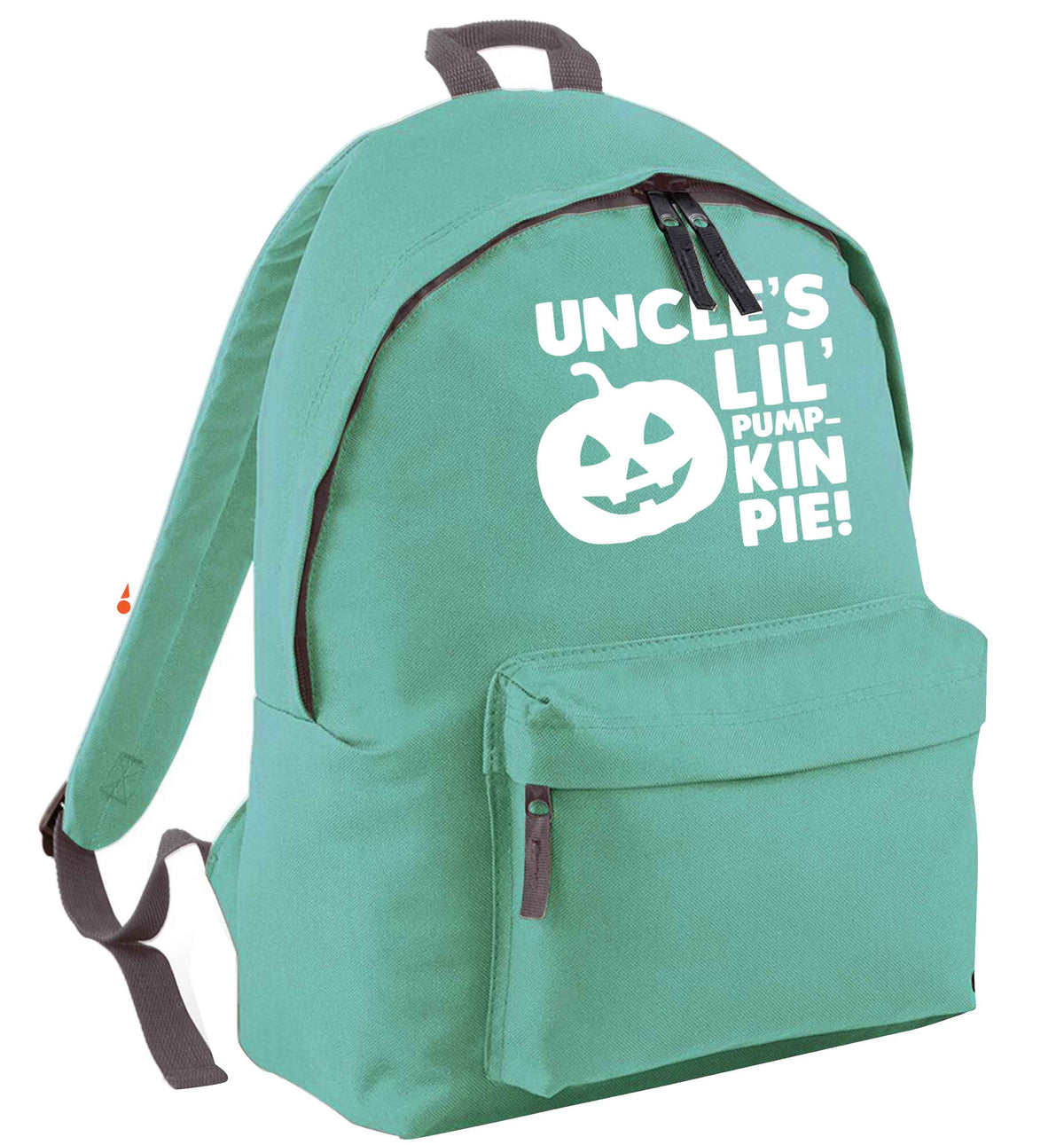 Uncle's lil' pumpkin pie mint adults backpack