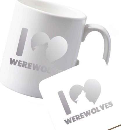 10 oz Ceramic mug and coaster Favourite Type Pan Pancake both sides