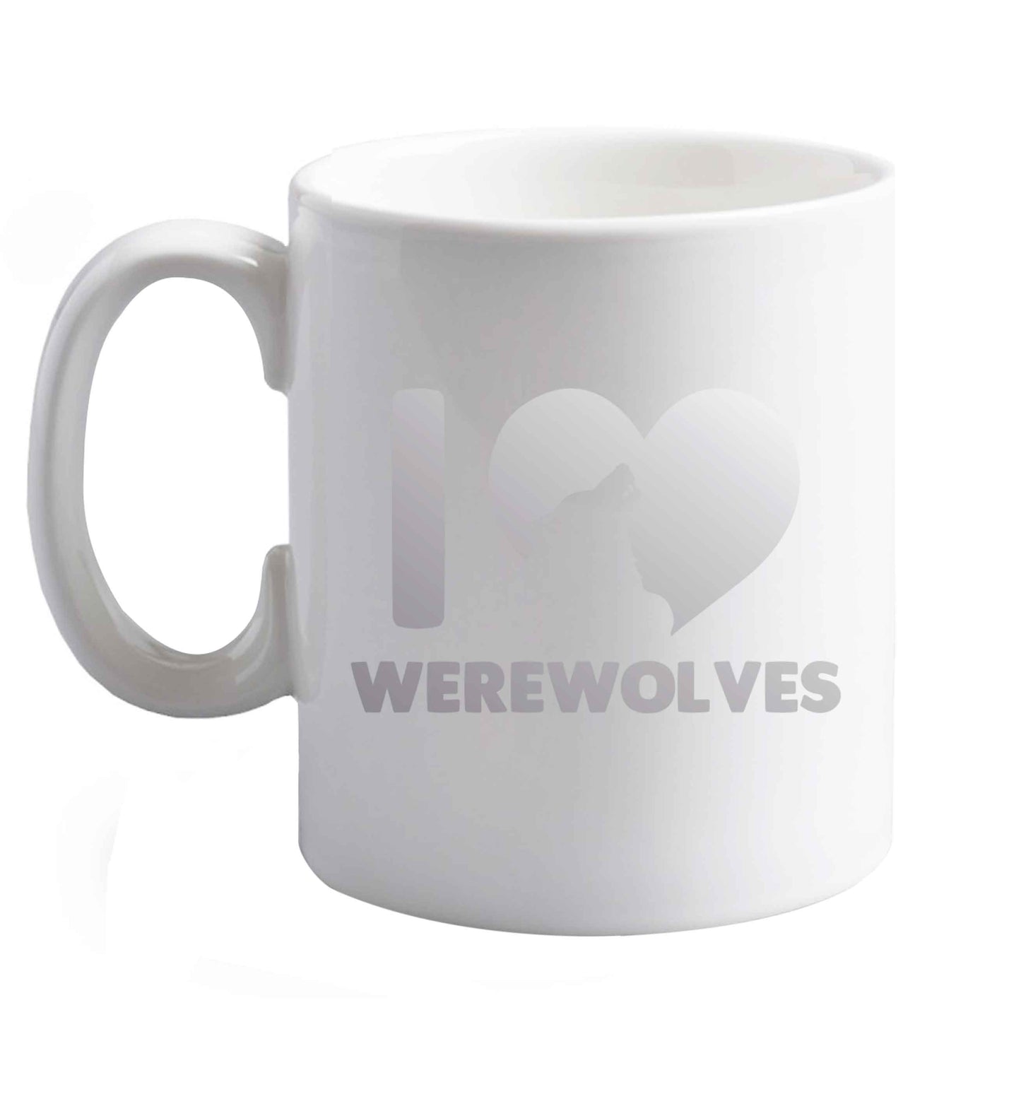 10 oz Favourite Type Pan Pancake ceramic mug right handed