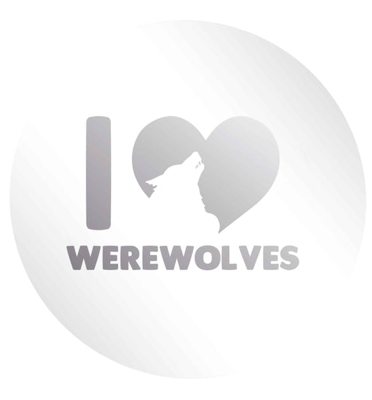 I love werewolves 24 @ 45mm matt circle stickers