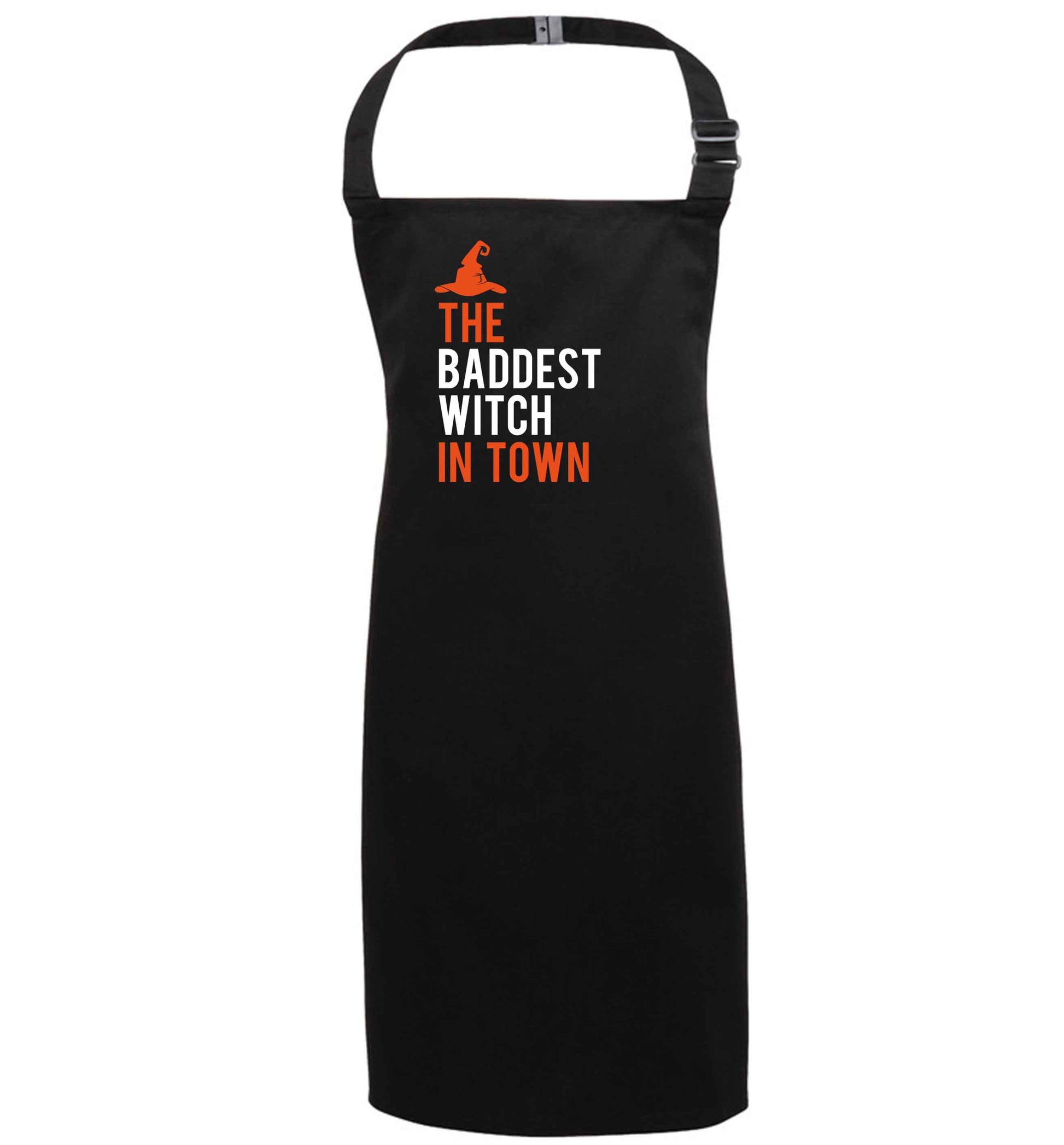 Badest witch in town black apron 7-10 years