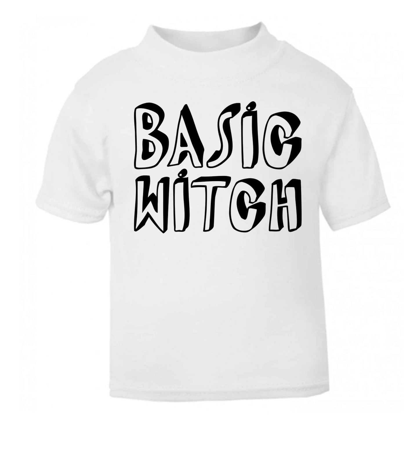 Basic witch white baby toddler Tshirt 2 Years