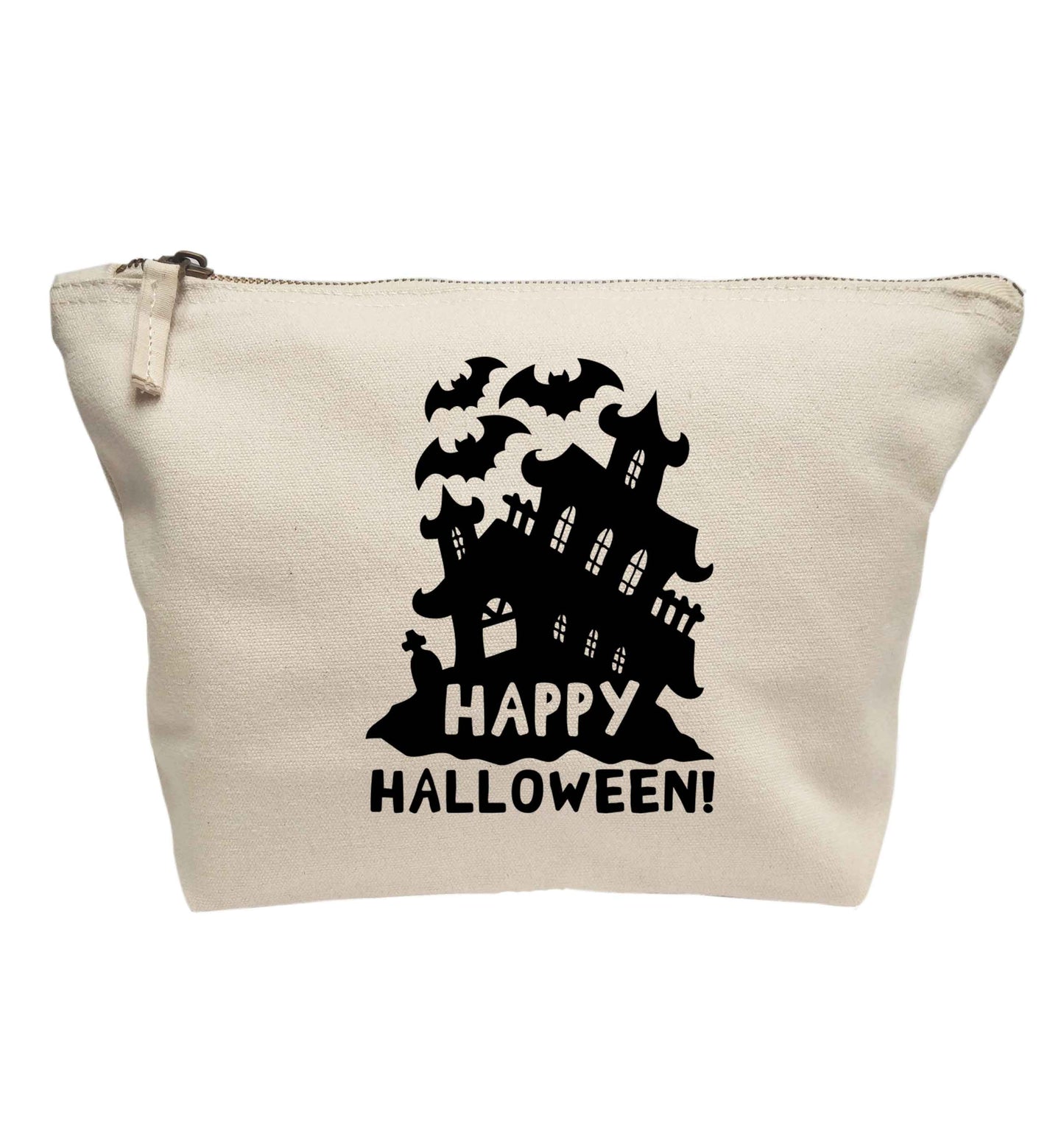Happy halloween - haunted house | Makeup / wash bag