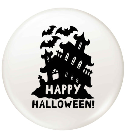 Happy halloween - haunted house small 25mm Pin badge