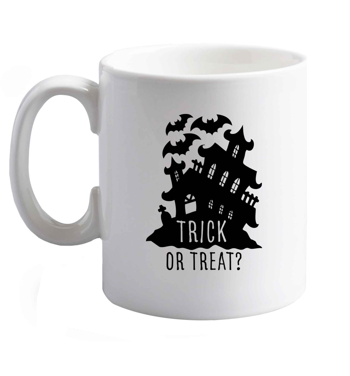 10 oz Favourite Type Pan Pancake ceramic mug right handed