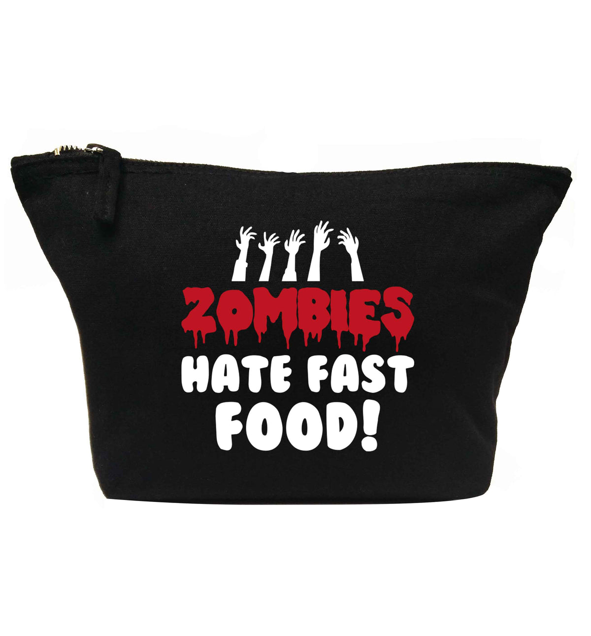 Zombies hate fast food | Makeup / wash bag