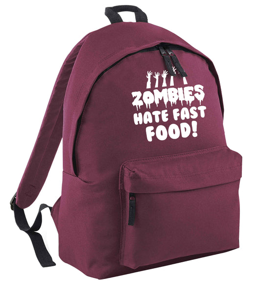 Zombies hate fast food | Children's backpack