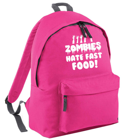 Zombies hate fast food | Children's backpack