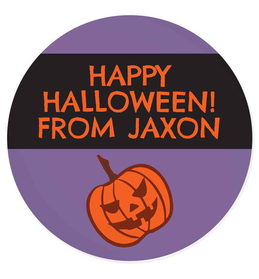 Personalised happy halloween from... | Magnet