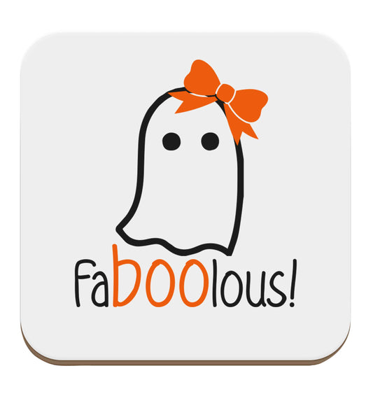 Faboolous ghost set of four coasters