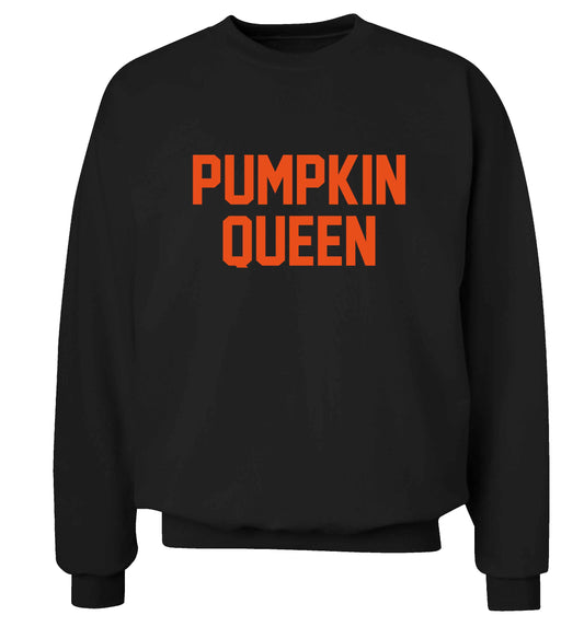Pumpkin Queen adult's unisex black sweater 2XL