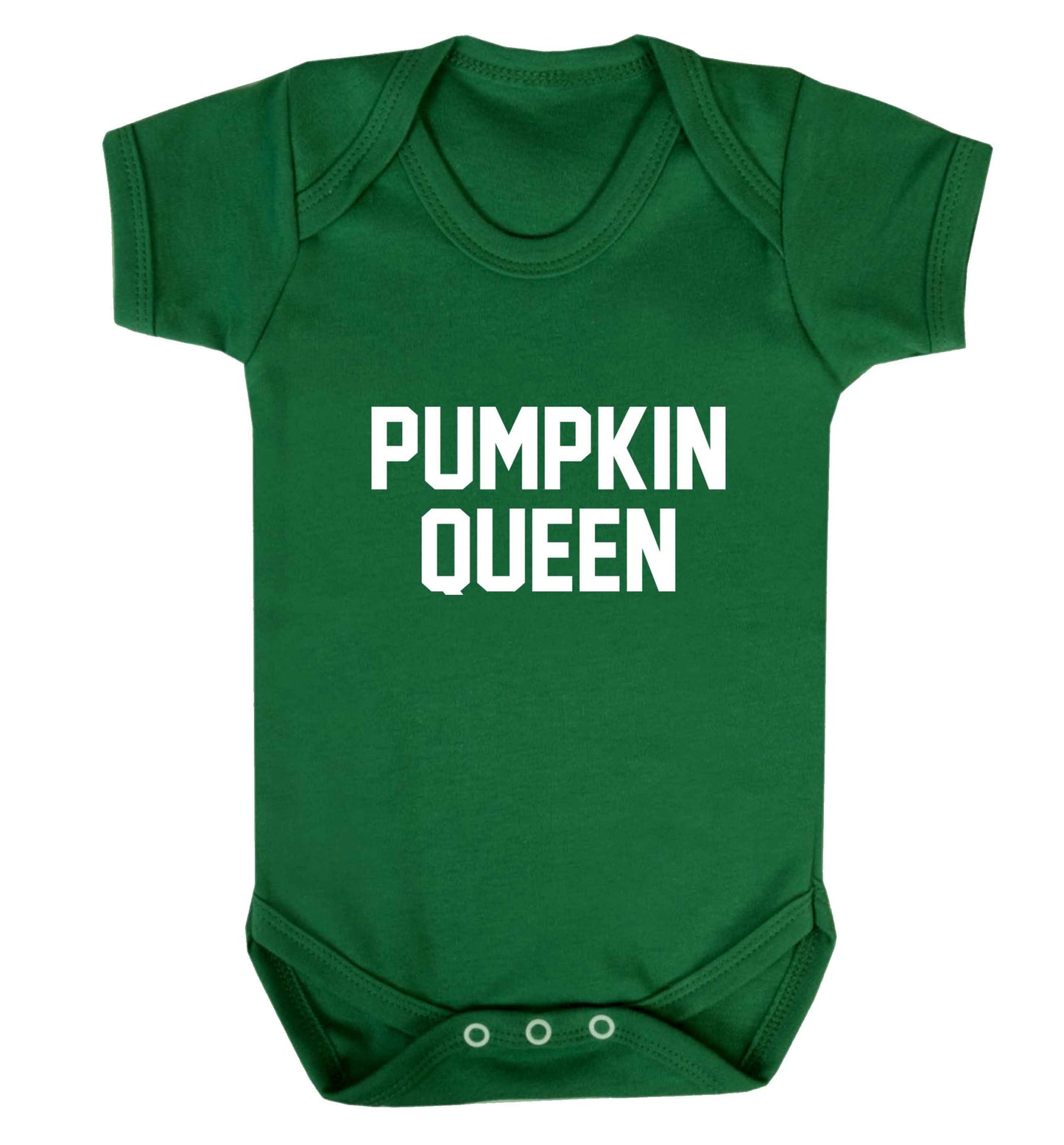 Pumpkin Queen baby vest green 18-24 months