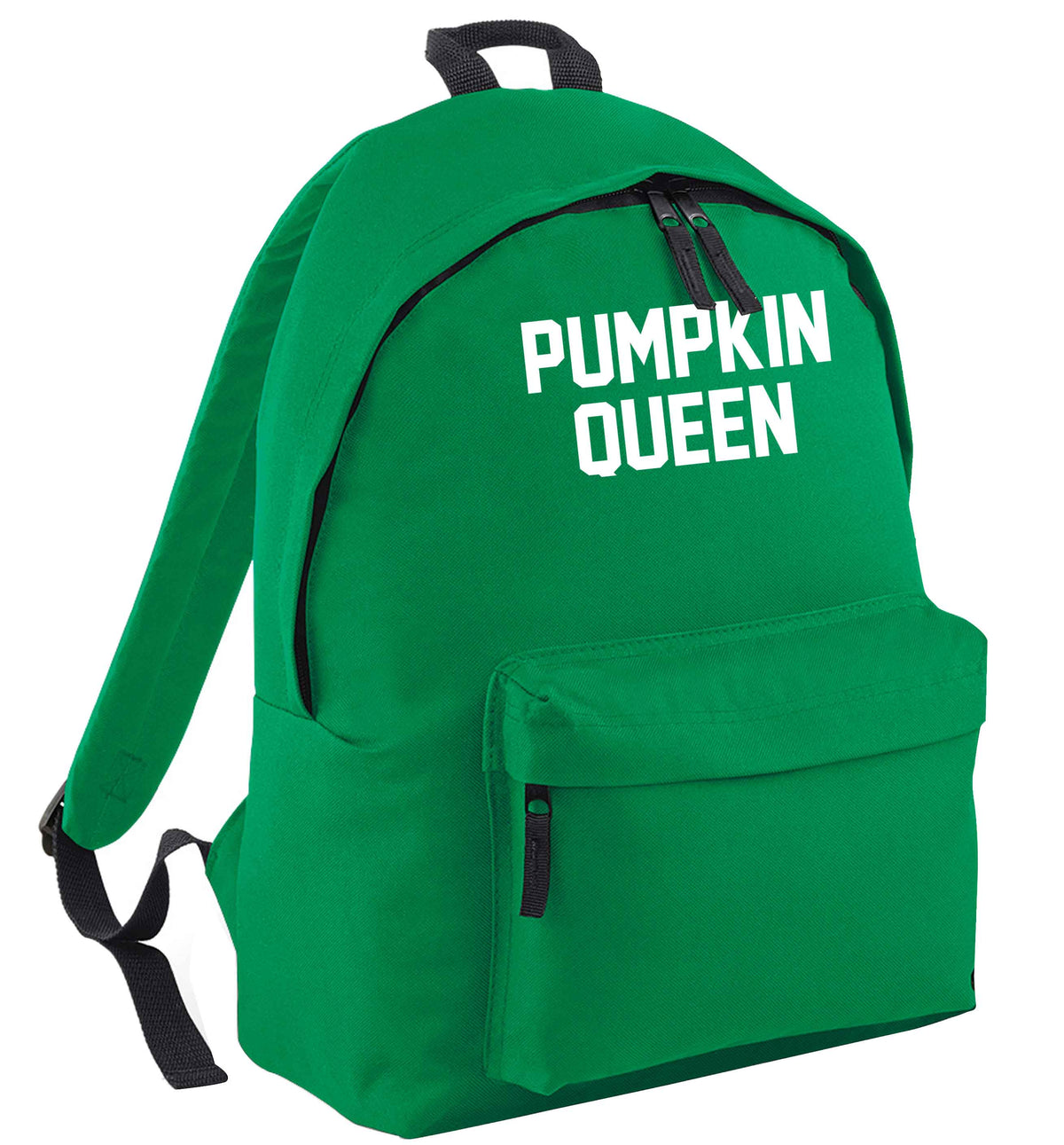 Pumpkin Queen green adults backpack