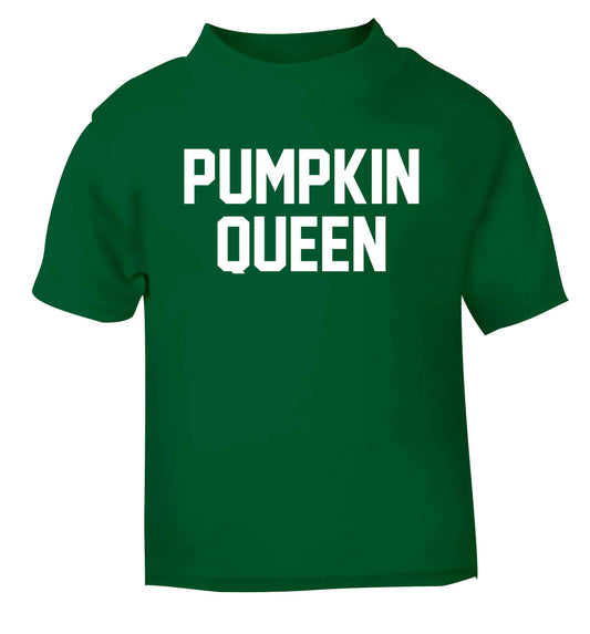 Pumpkin Queen green baby toddler Tshirt 2 Years