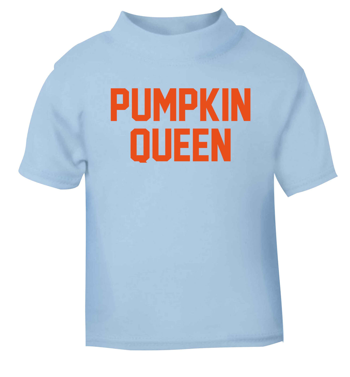 Pumpkin Queen light blue baby toddler Tshirt 2 Years