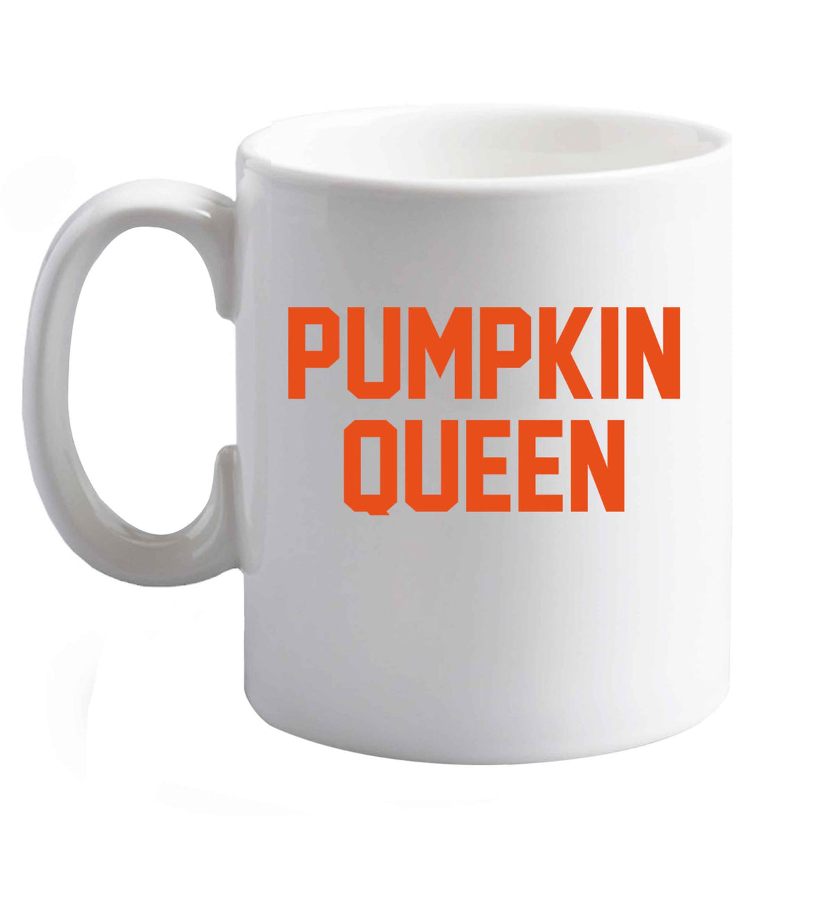10 oz Favourite Type Pan Pancake ceramic mug right handed