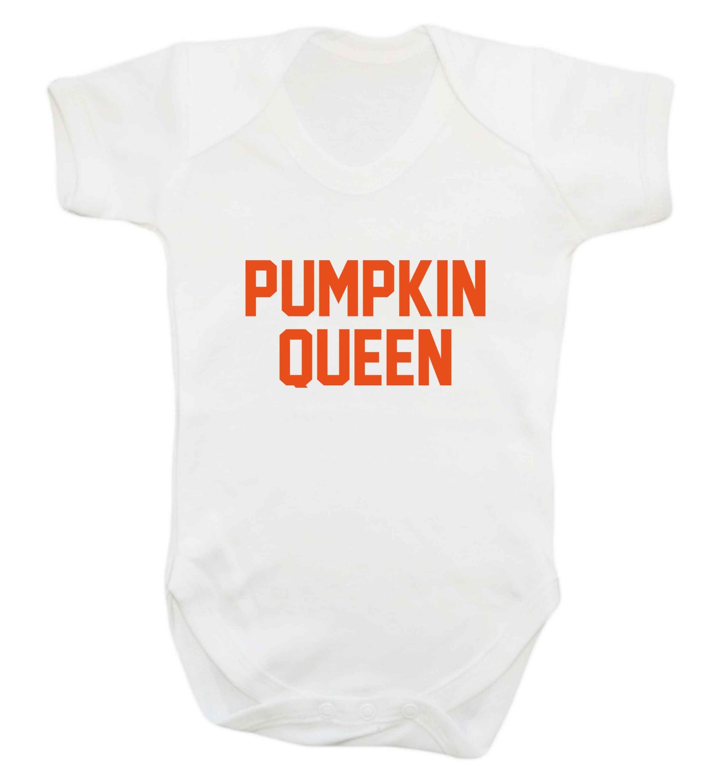Pumpkin Queen baby vest white 18-24 months