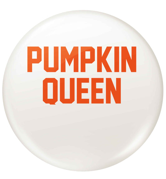 Pumpkin Queen small 25mm Pin badge
