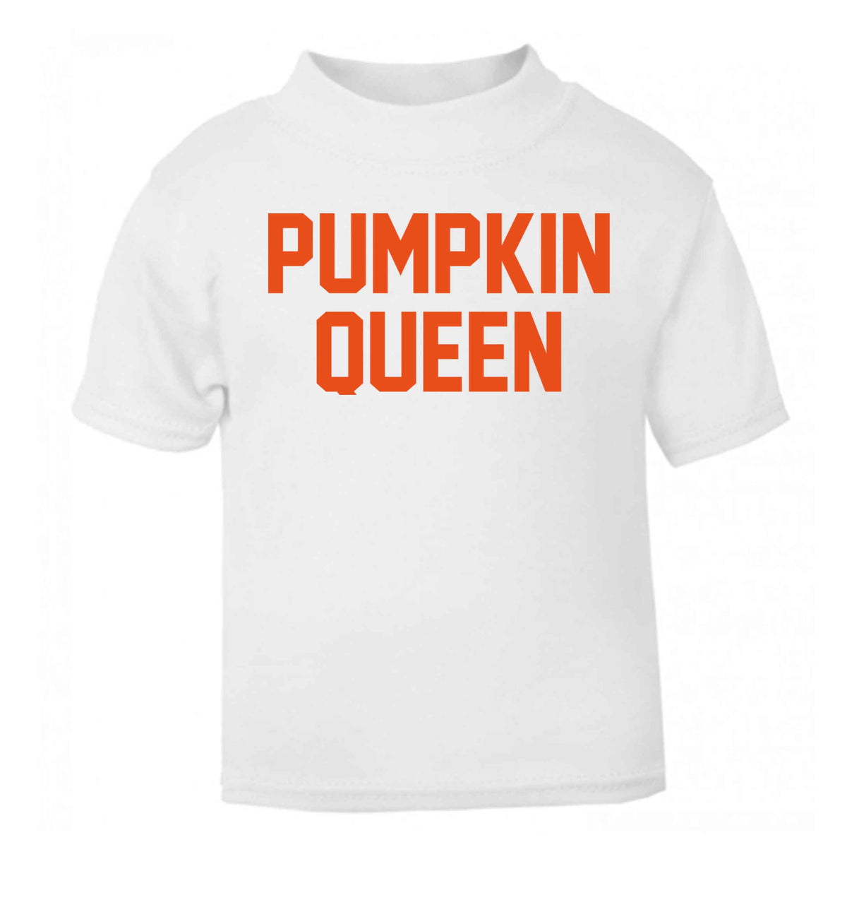 Pumpkin Queen white baby toddler Tshirt 2 Years