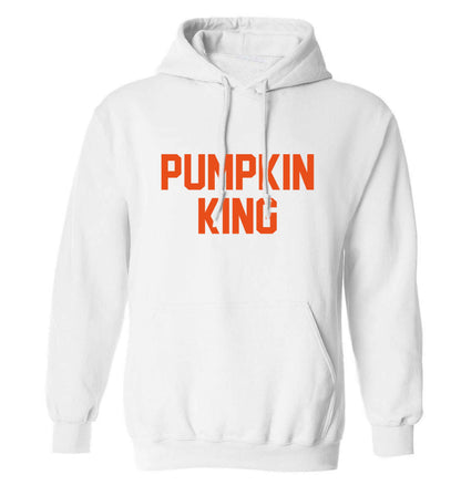 Pumpkin Queen adults unisex white hoodie 2XL