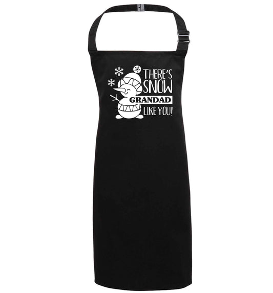 There's snow grandad like you black apron 7-10 years