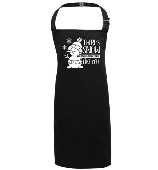There's snow granddaughter like you black apron 7-10 years