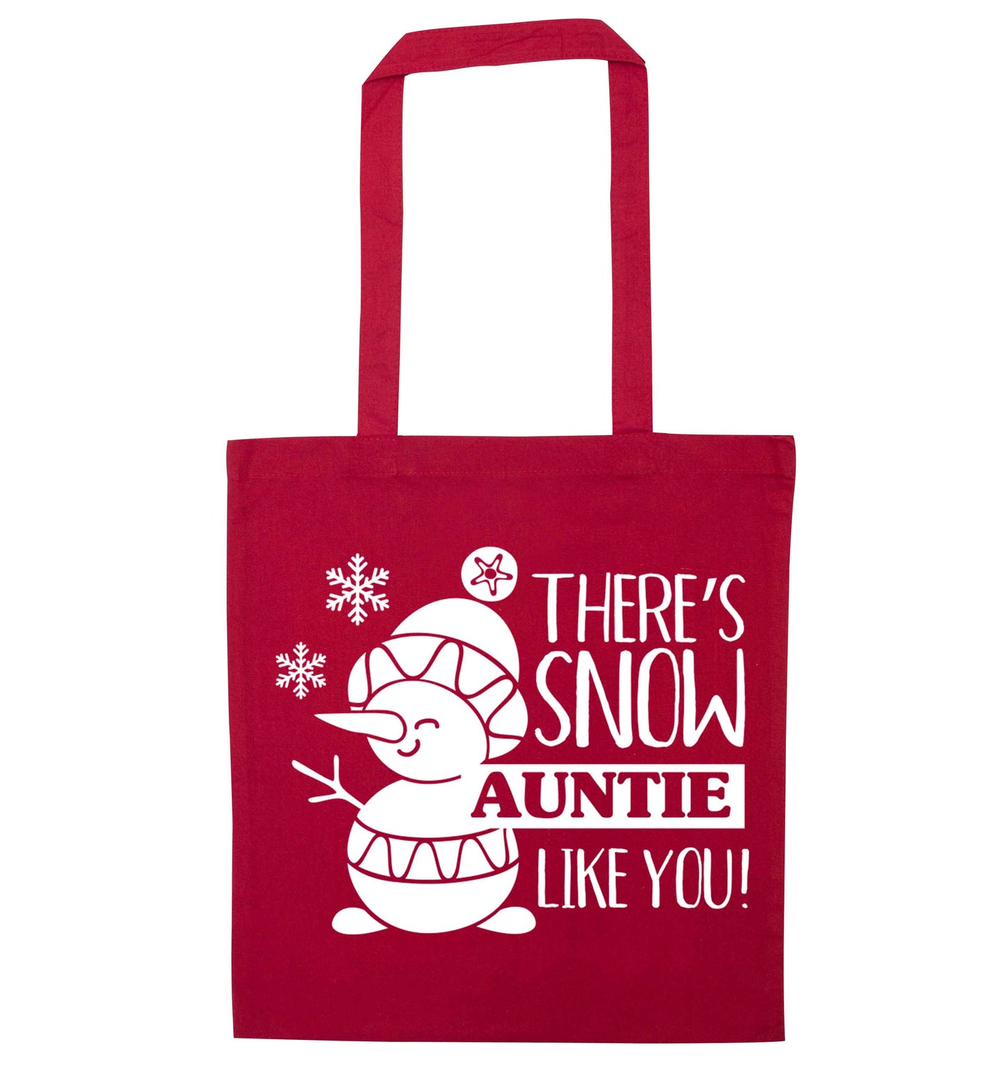 There's snow auntie like you red tote bag