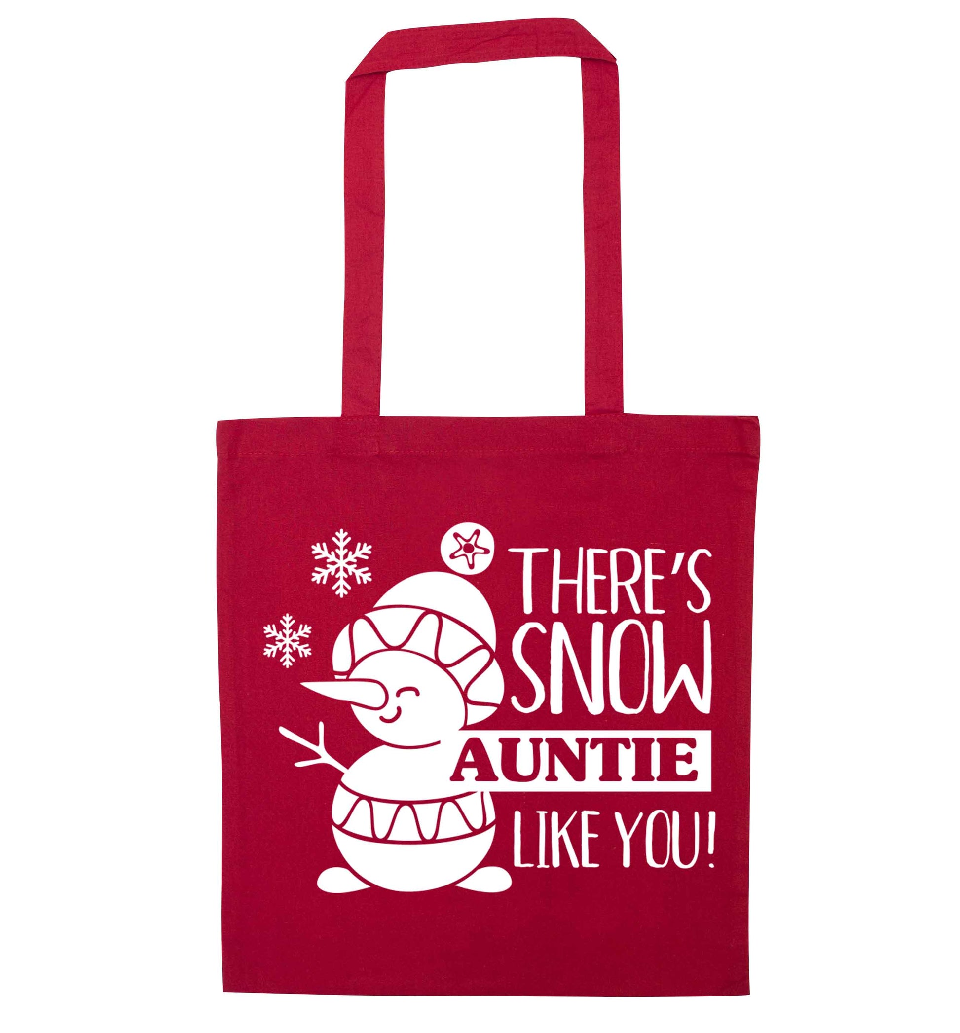There's snow auntie like you red tote bag