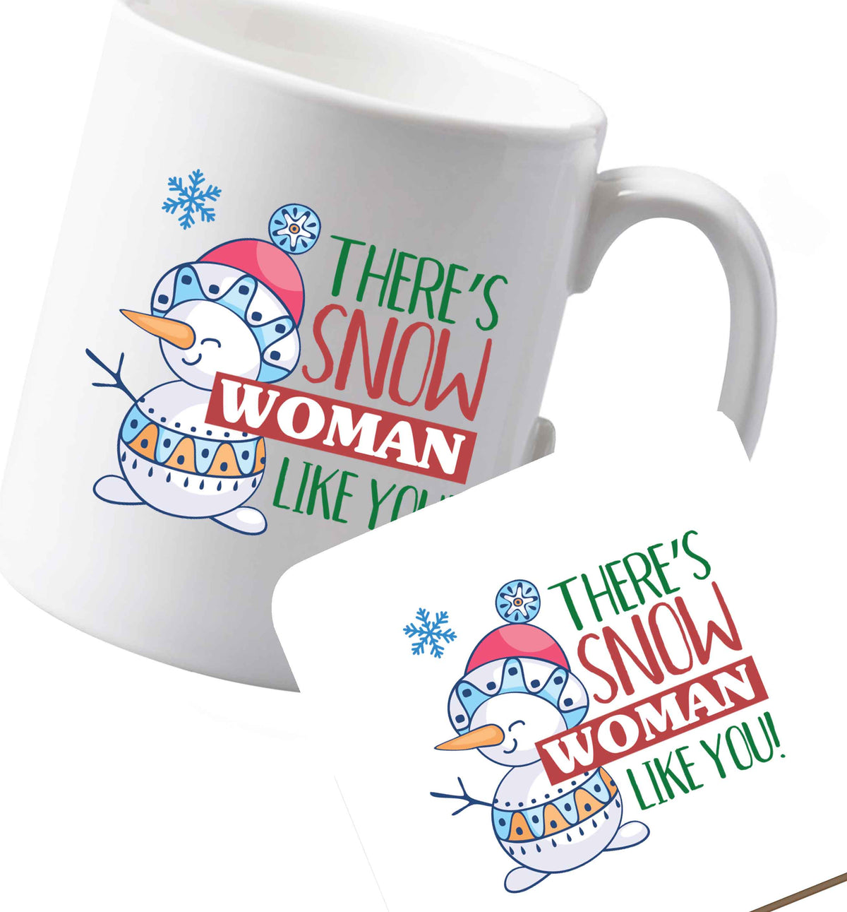 10 oz Ceramic mug and coaster Favourite Type Pan Pancake both sides