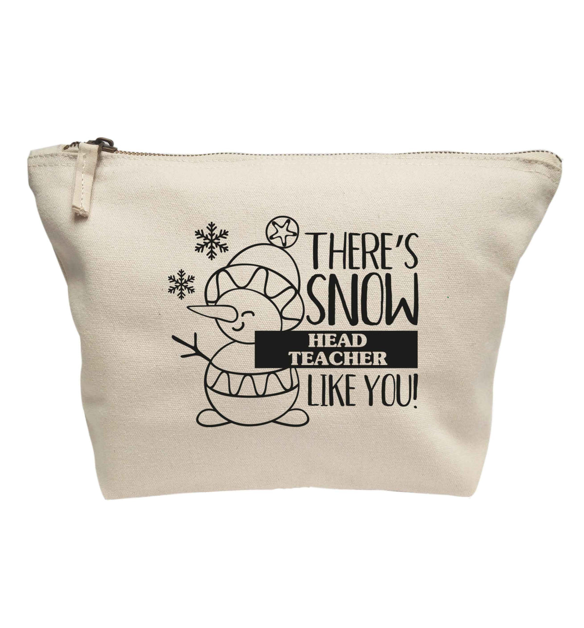 There's snow head teacher like you | Makeup / wash bag