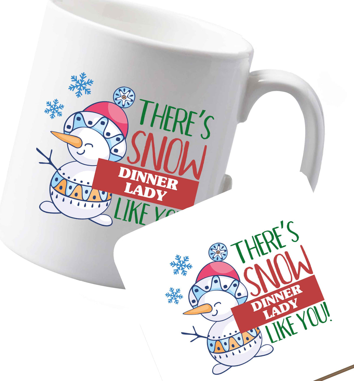 10 oz Ceramic mug and coaster Favourite Type Pan Pancake both sides