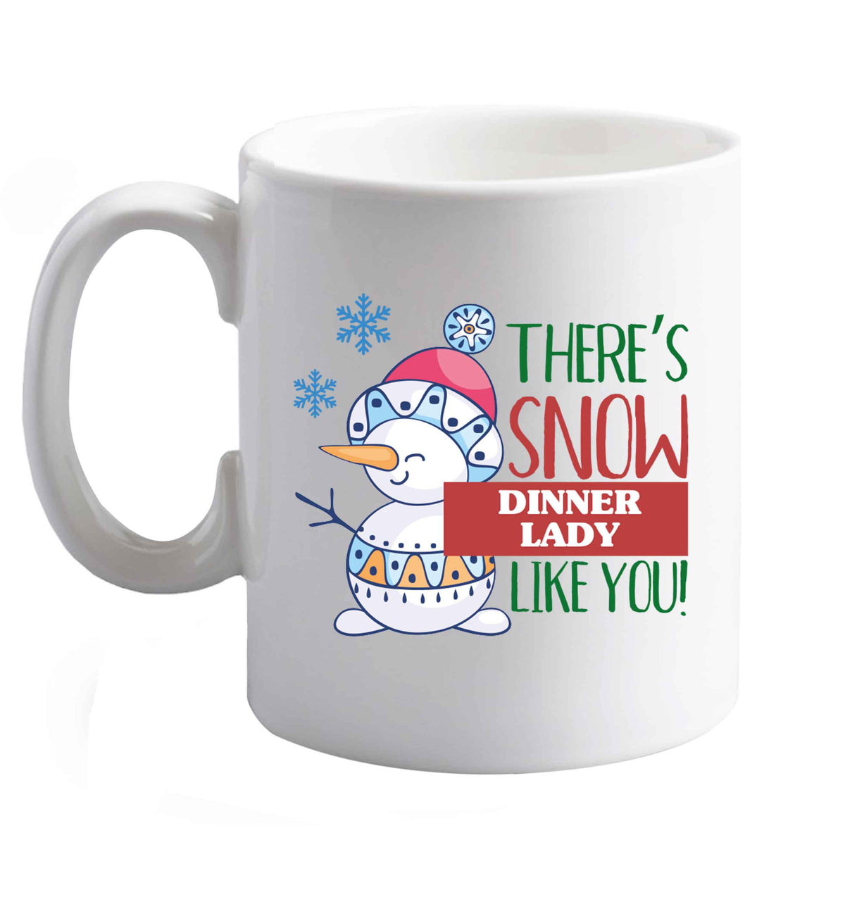 10 oz Favourite Type Pan Pancake ceramic mug right handed