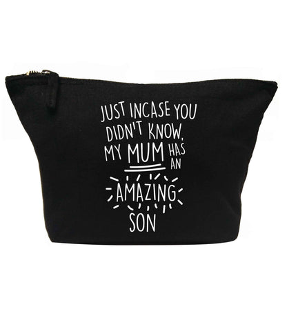 Just incase you didn't know my mum has an amazing son | Makeup / wash bag